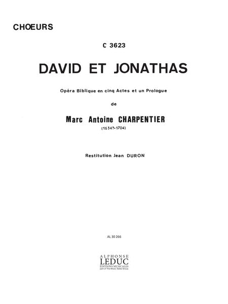 David Et Jonathas (opera)
