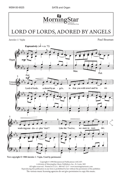 Lord of Lords, Adored by Angels (Downloadable)