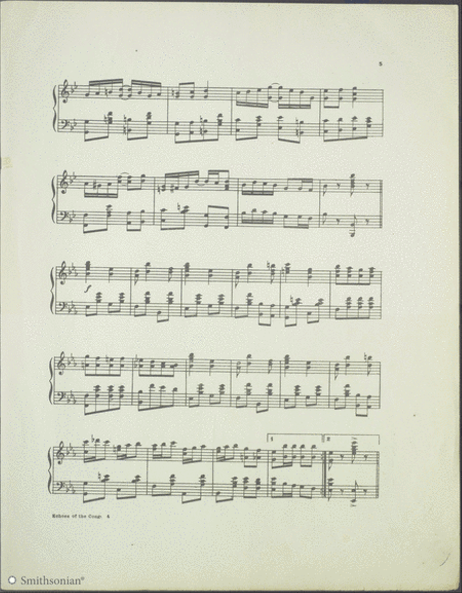 Echoes of the Congo Piano Solo scores gallery preview page 5