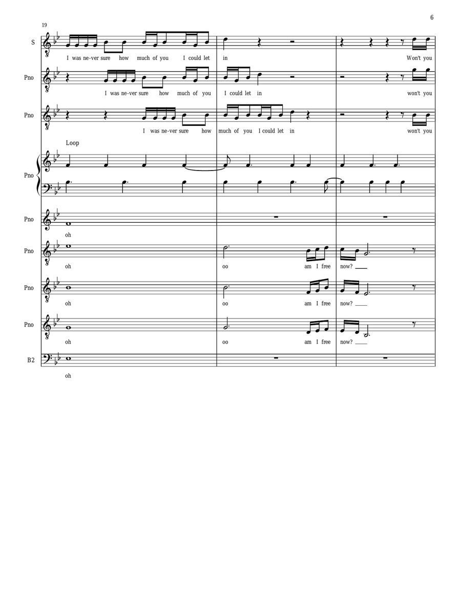 Heavenly Father A Cappella scores gallery preview page 6
