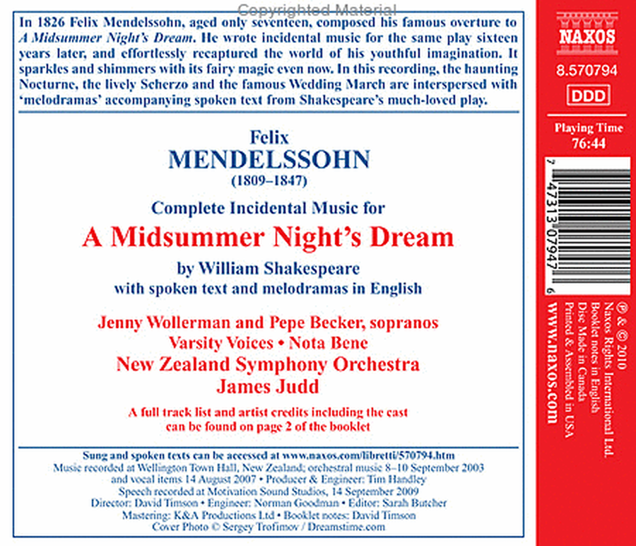 Midsummer Night's Dream image number null