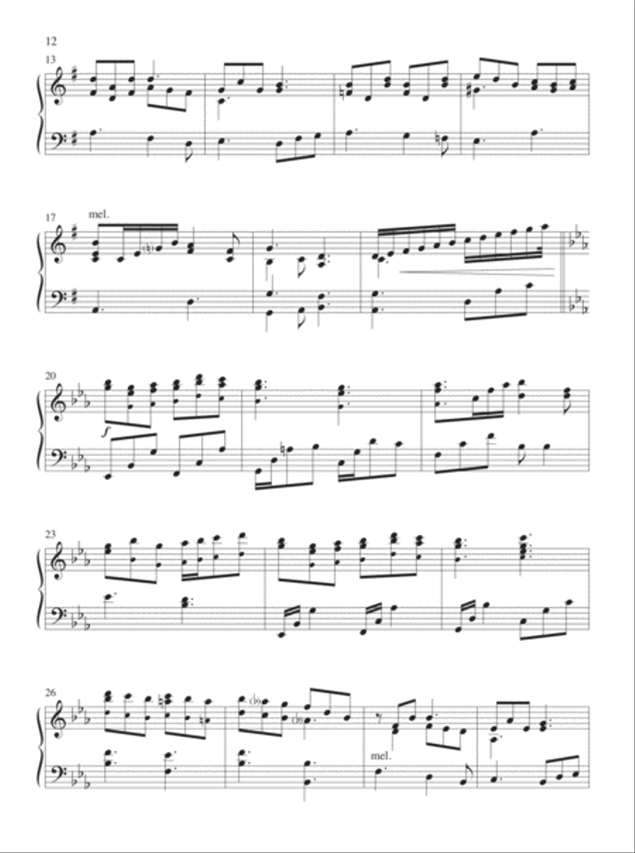 Portraits of Praise Piano Solo scores gallery preview page 7