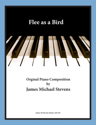 Book cover for Flee as a Bird - Piano (Revised Version)