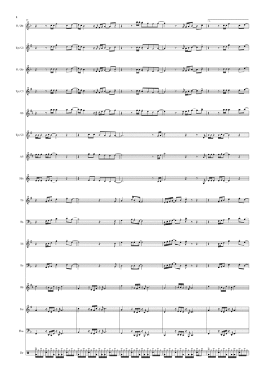 It Must Have Been Love It Must Have Been Love Concert Band scores gallery preview page 4