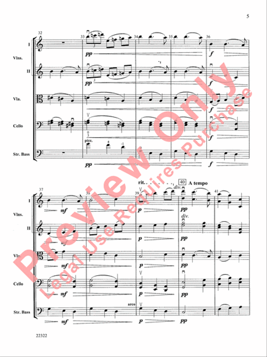 The Enchanted Garden The Enchanted Garden String Orchestra scores gallery preview page 6