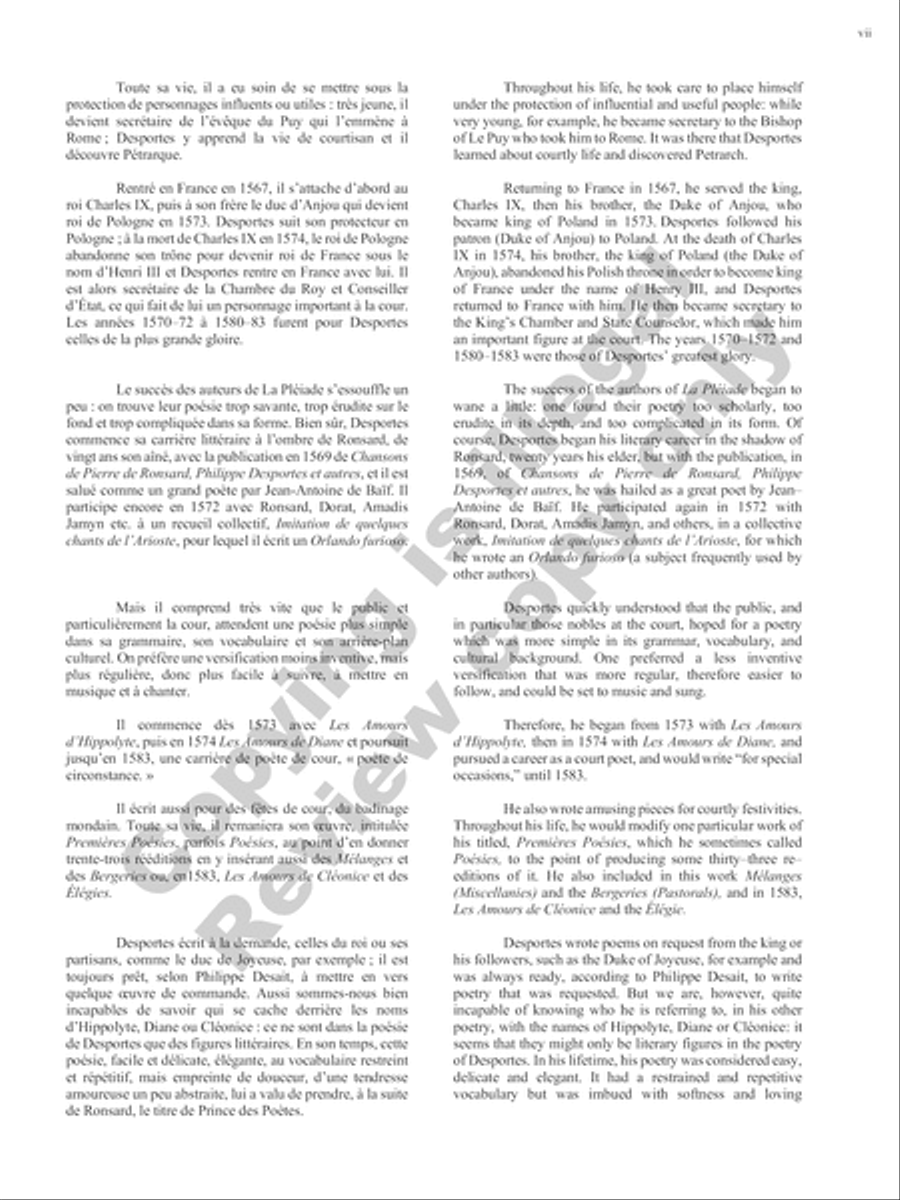 Songs of Gouvy, Volume 2: 18 Sonnets et chansons de Desportes; 18 Poésies de Moritz Hartmann Voice Solo scores gallery preview page 26