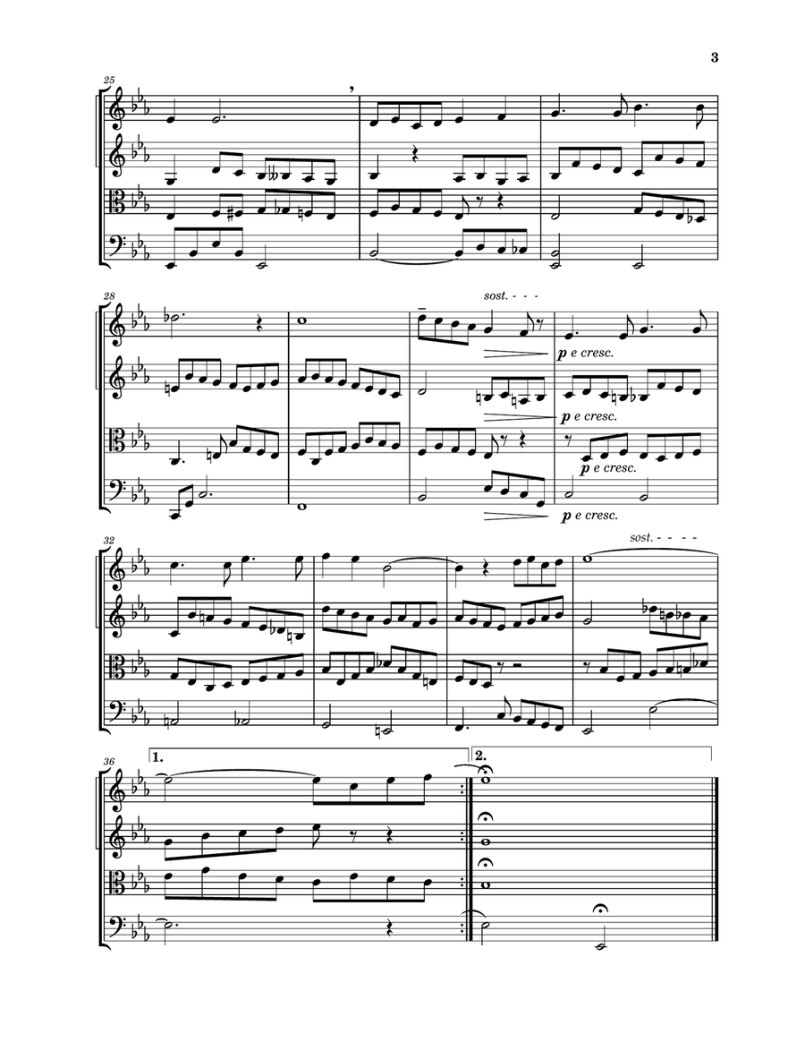 Isn't It Romantic? String Quartet scores gallery preview page 3