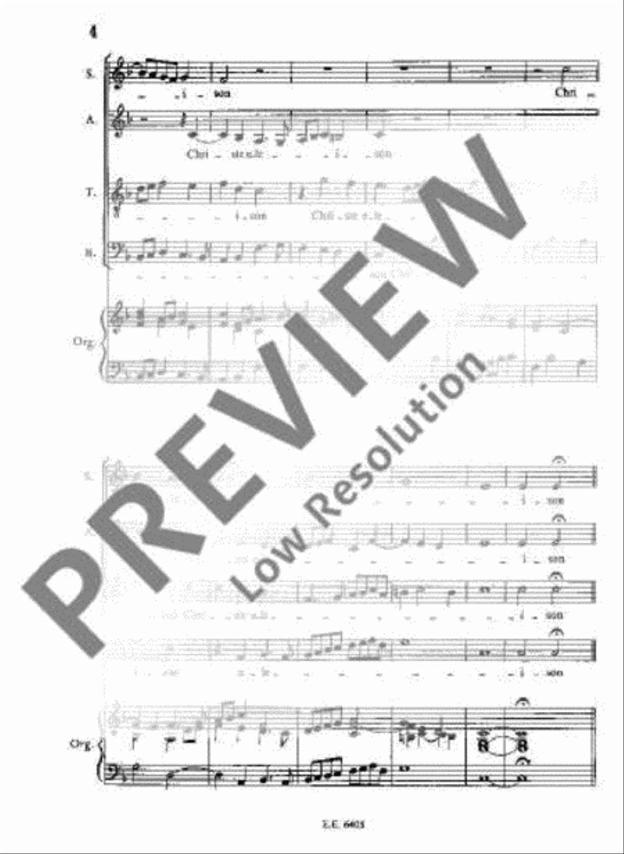 Messa Nr. II in F 4-Part scores gallery preview page 9