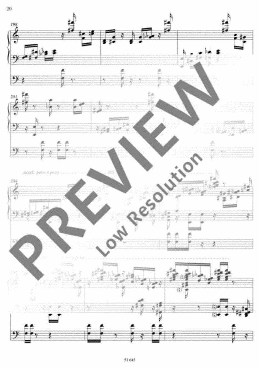 La Chapelle des Abîmes Organ scores gallery preview page 21
