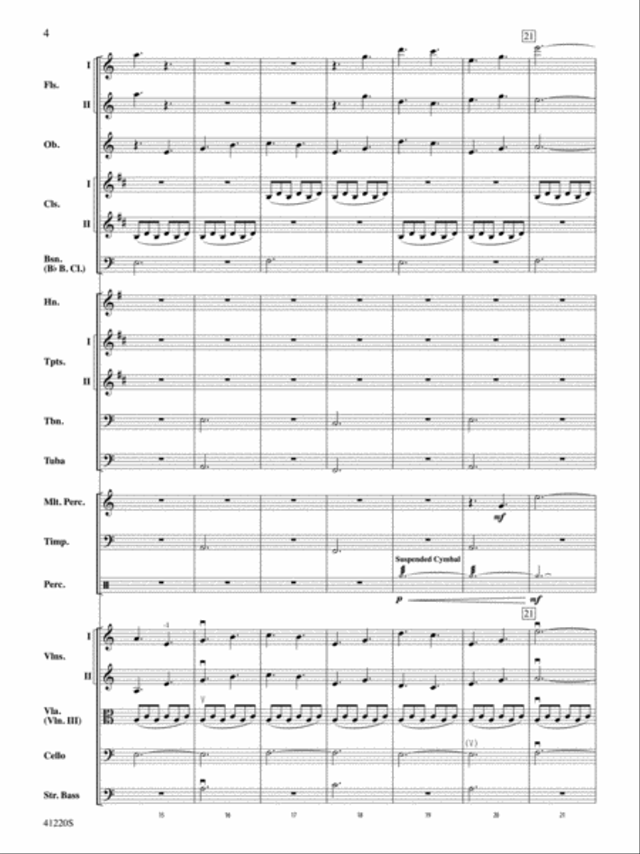 Downton Abbey – The Suite: Score Full Orchestra scores gallery preview page 4
