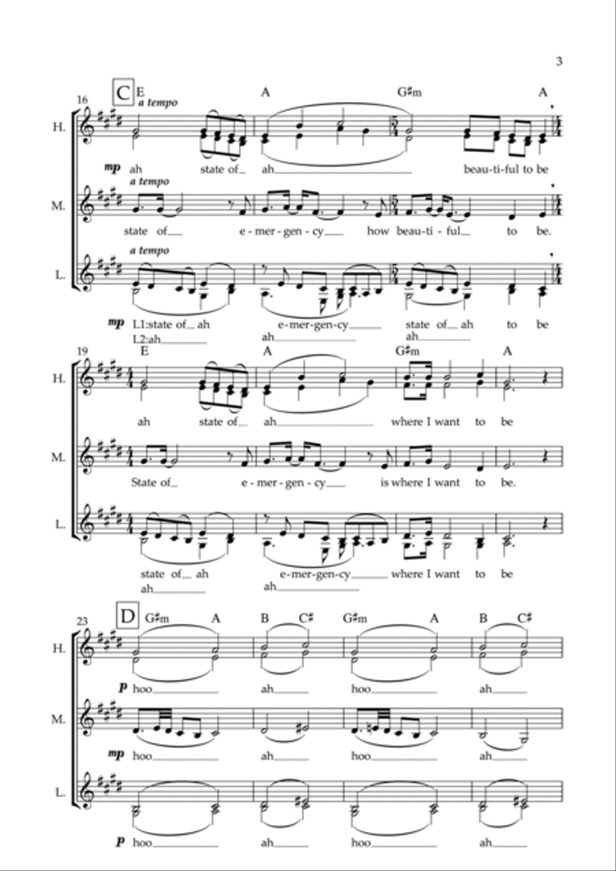 Joga A Cappella scores gallery preview page 3