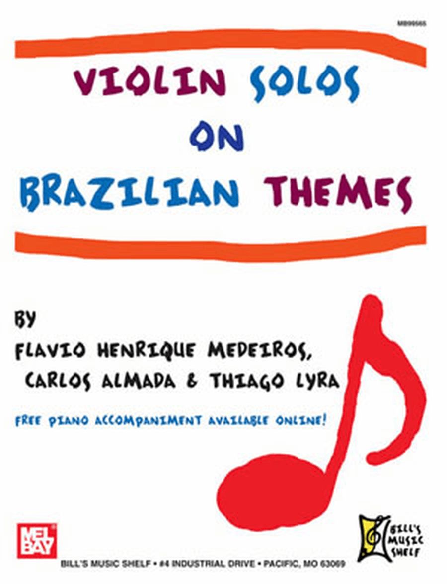 Violin Solos on Brazilian Themes Violin Solo scores gallery preview page 1
