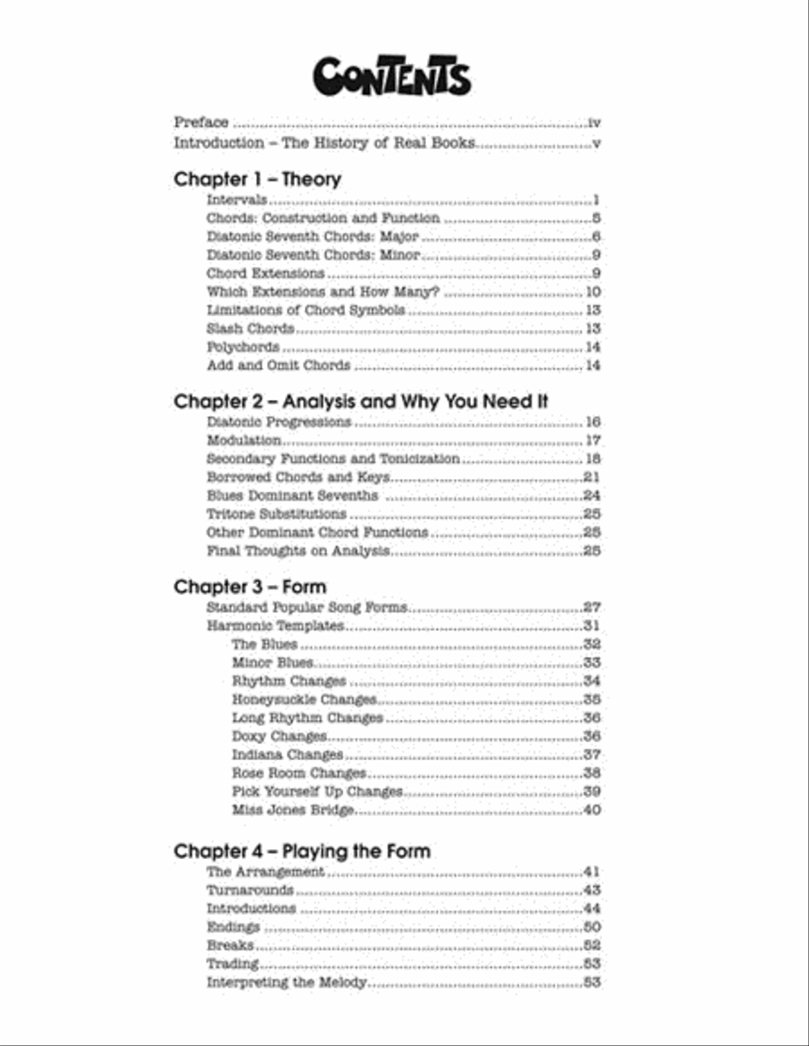 How to Play from a Real Book Piano scores gallery preview page 3