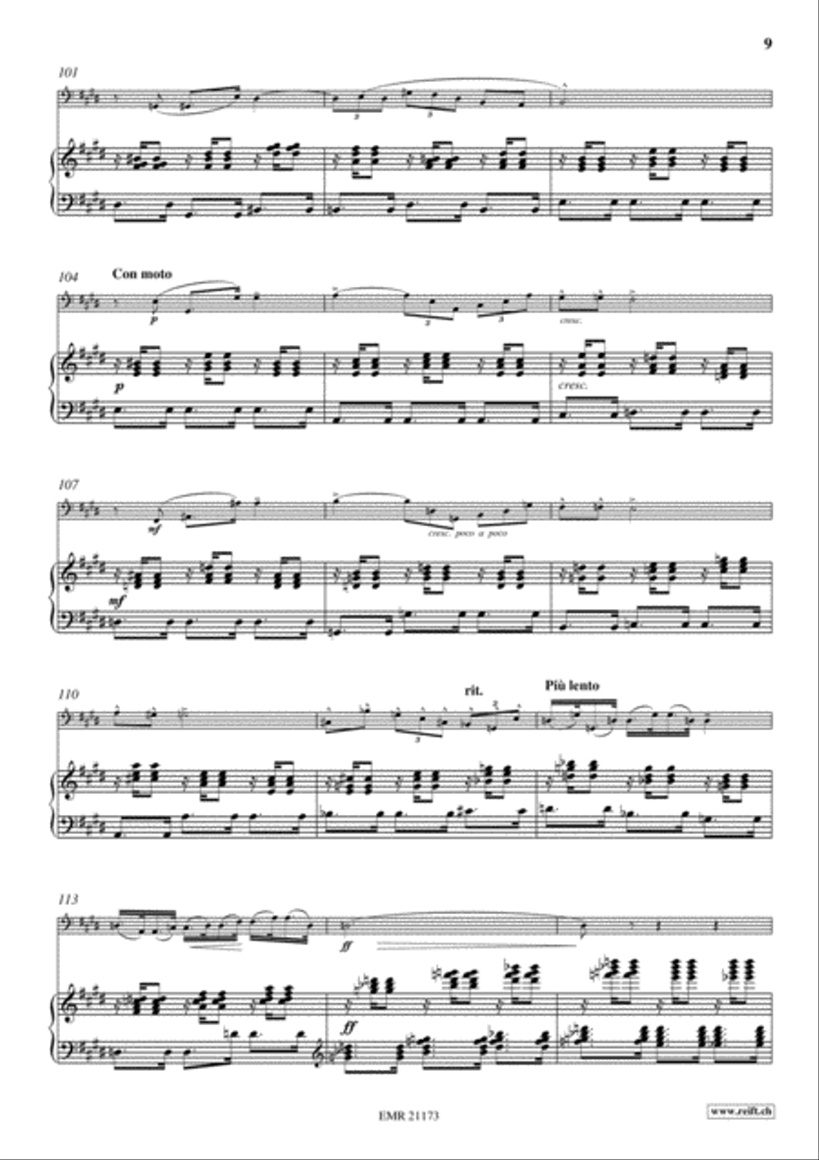 Concerto No. 2 Concerto No. 2 Bass Recorder scores gallery preview page 9