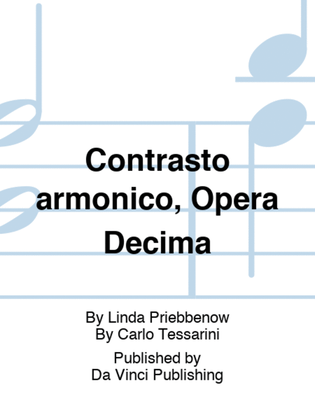 Contrasto armonico, Opera Decima