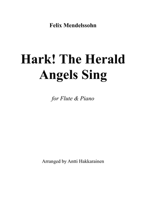 Hark! The Herald Angels Sing - Flute & Piano