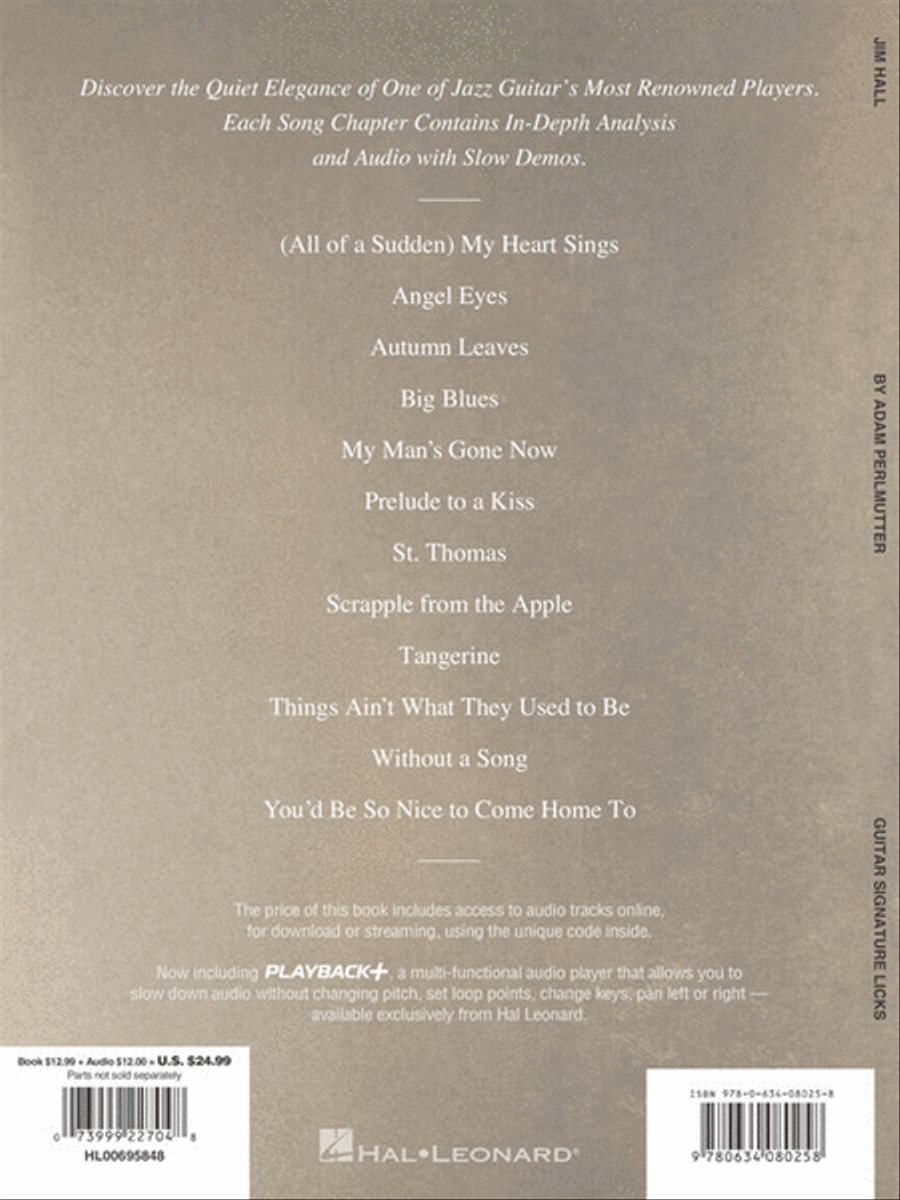 Jim Hall Jim Hall Electric Guitar scores gallery preview page 7