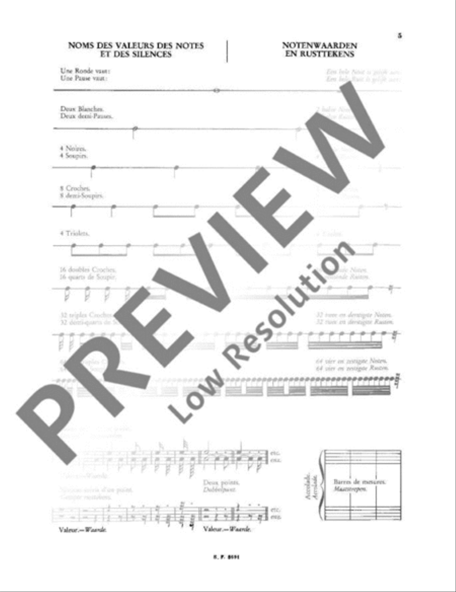 Méthode préparatoire de piano Piano Solo scores gallery preview page 6