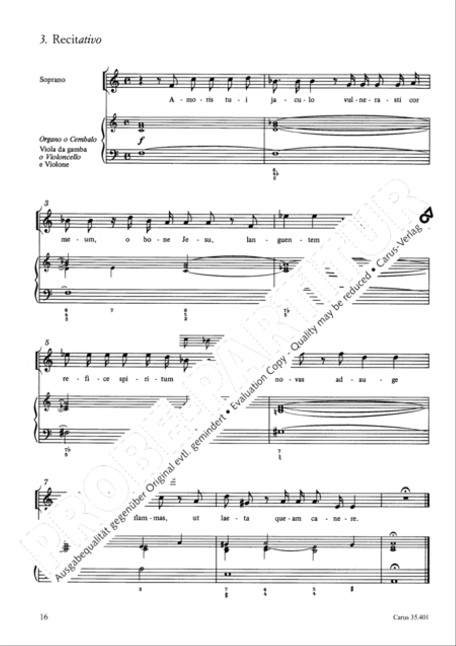 Languet anima mea Soprano Voice scores gallery preview page 19