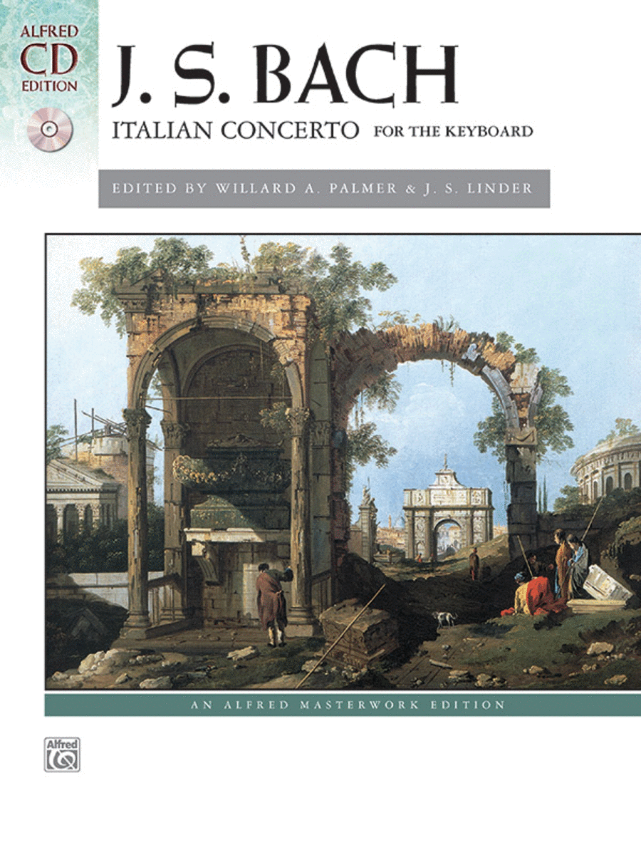 Bach -- Italian Concerto Small Ensemble scores gallery preview page 1
