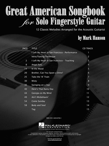 Great American Songbook for Solo Fingerstyle Guitar image number null