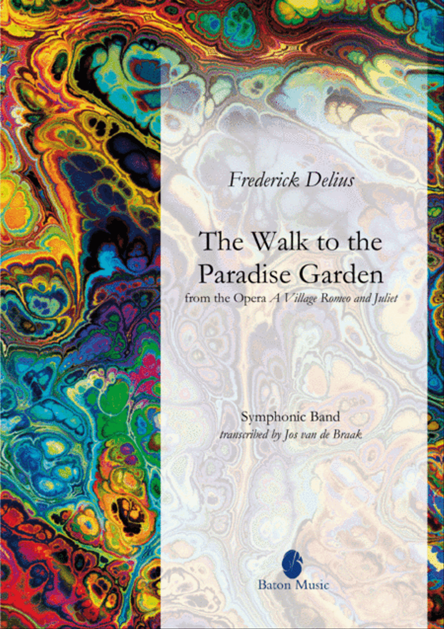 The Walk to the Paradise Garden Concert Band scores gallery preview page 1