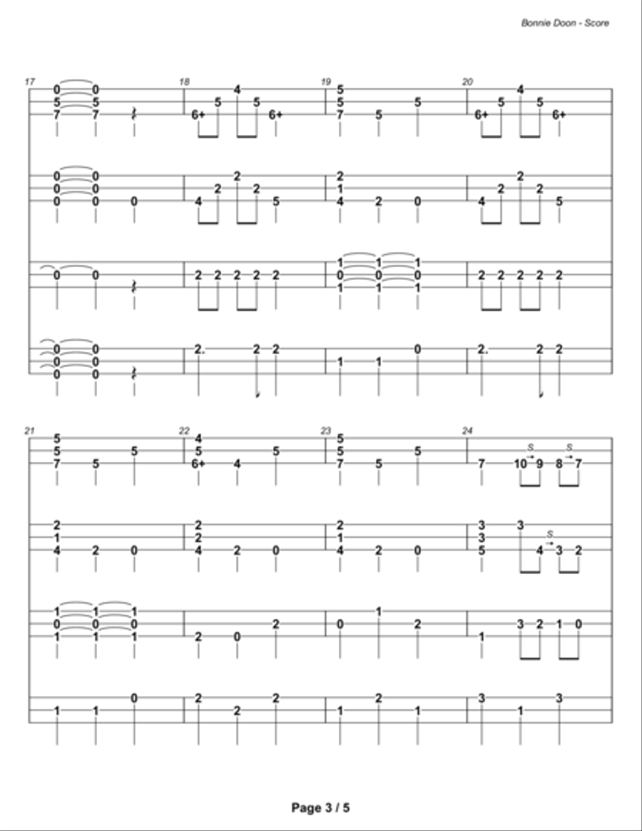 Bonnie Doon (ensemble) image number null