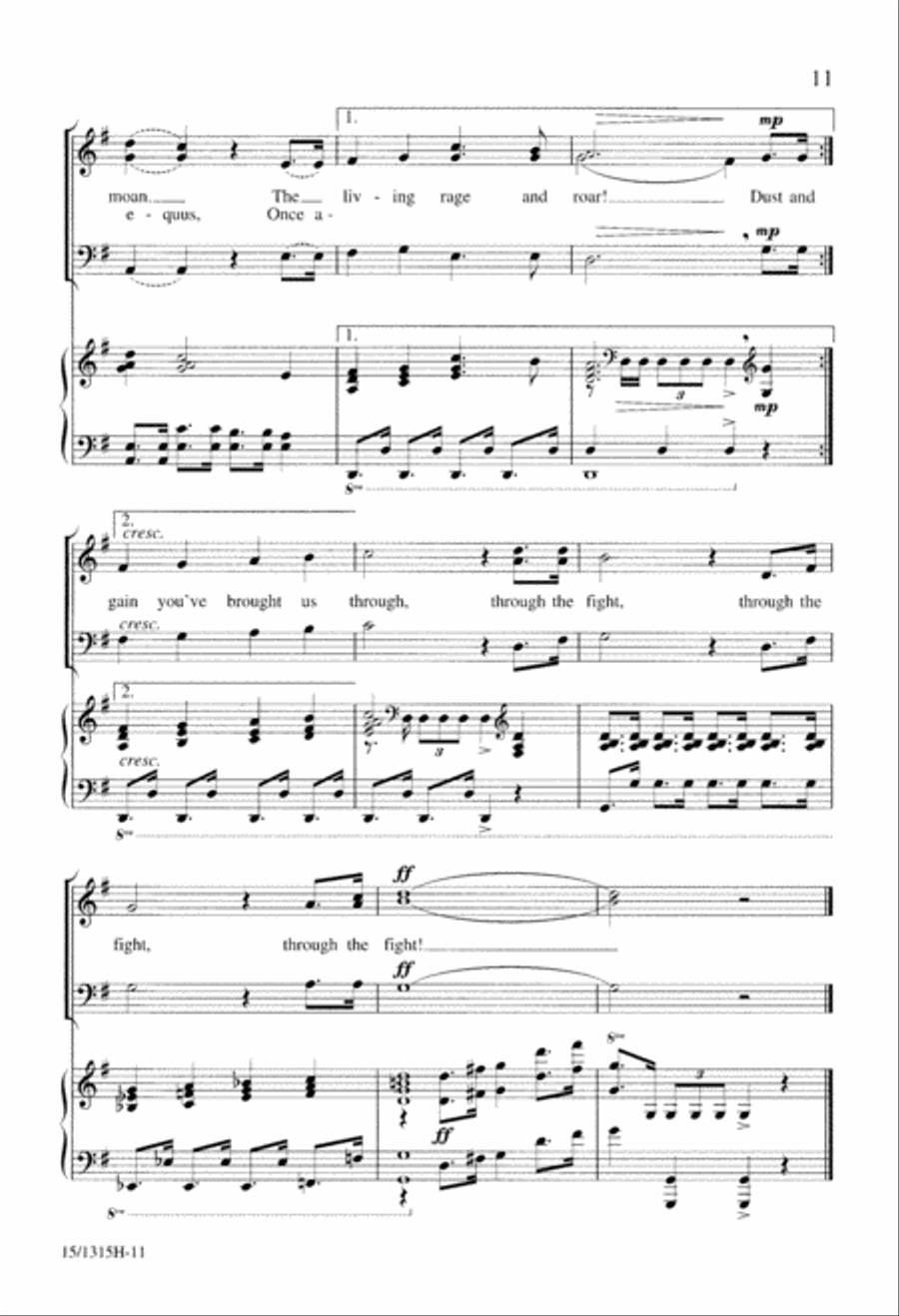 A Trilogy of Knighthood TTB scores gallery preview page 11