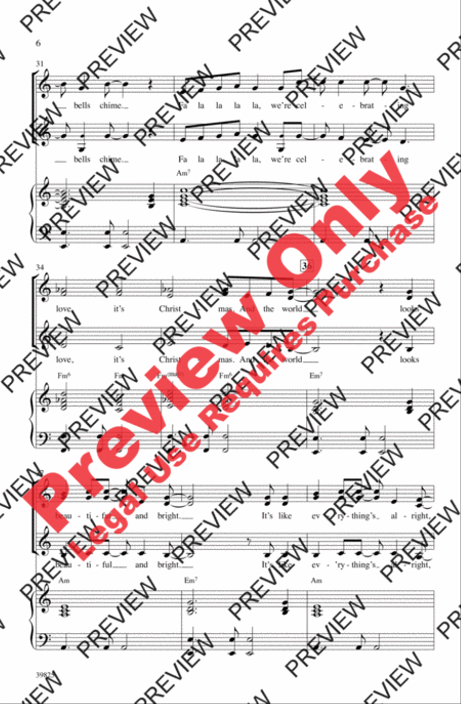 Falala Falala Women's Choir scores gallery preview page 6