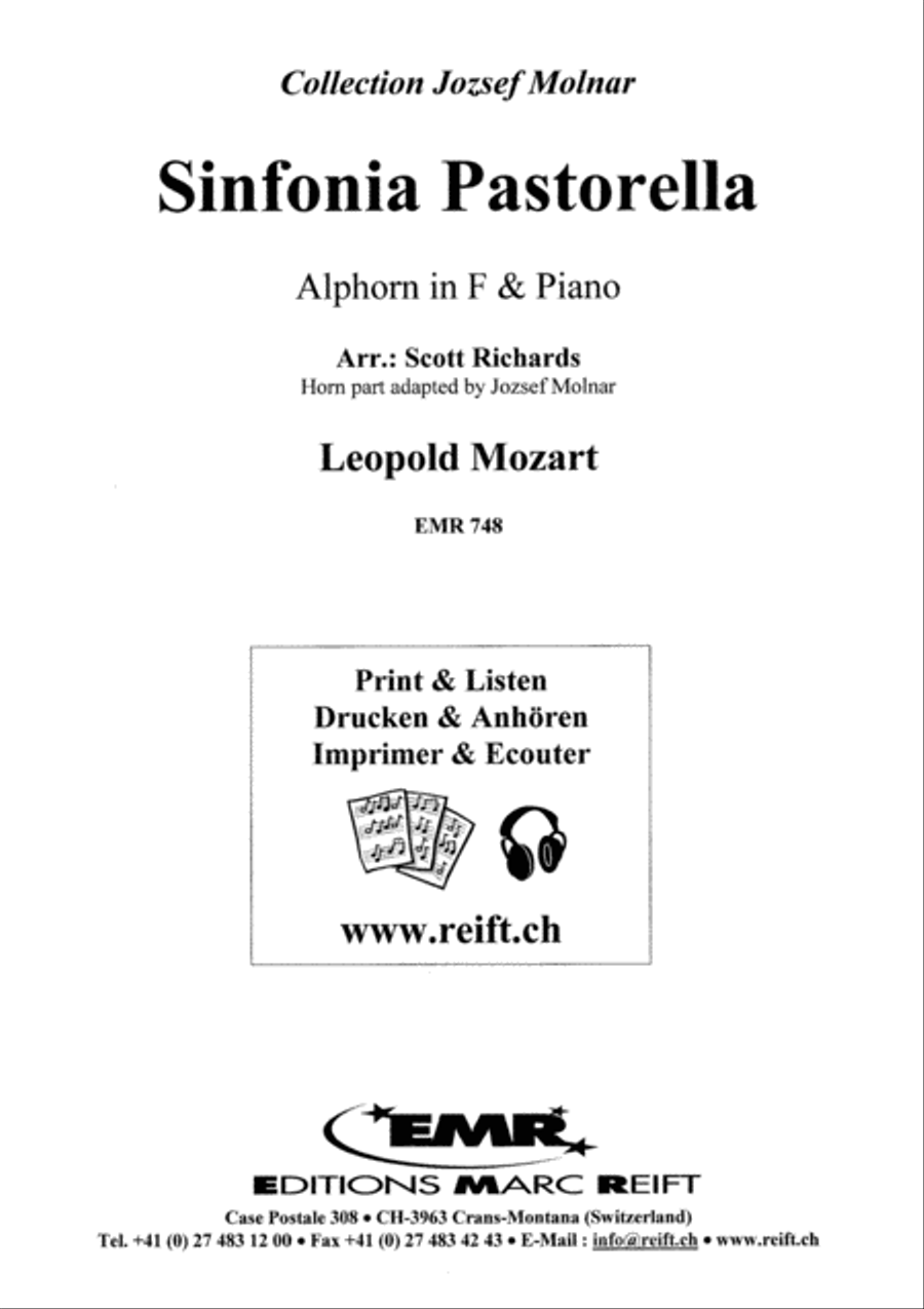 Sinfonia Pastorella Sinfonia Pastorella Piano Accompaniment scores gallery preview page 2