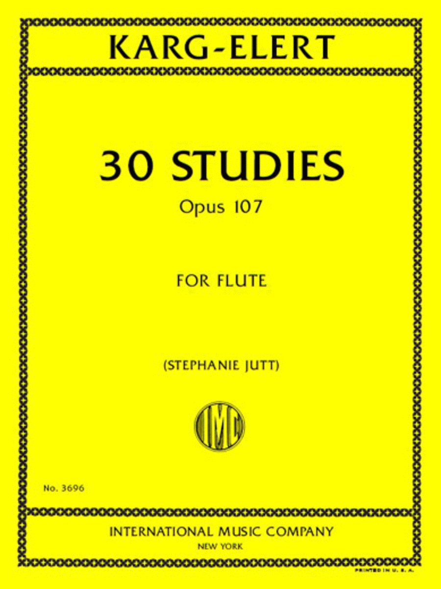 30 Studies, Opus 107 Flute Solo scores gallery preview page 1