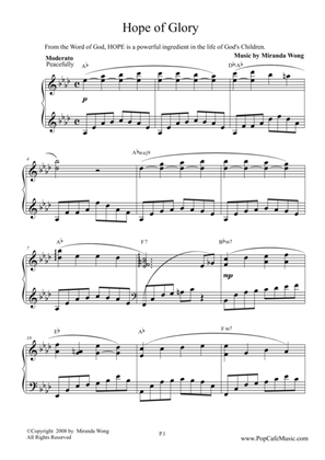 Hope of Glory - Beautiful Piano Music No.6
