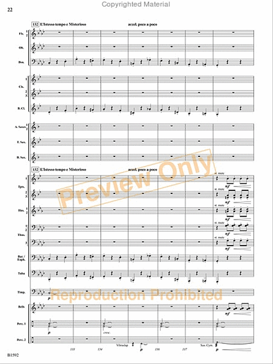 Dance of the Trolls Concert Band scores gallery preview page 23
