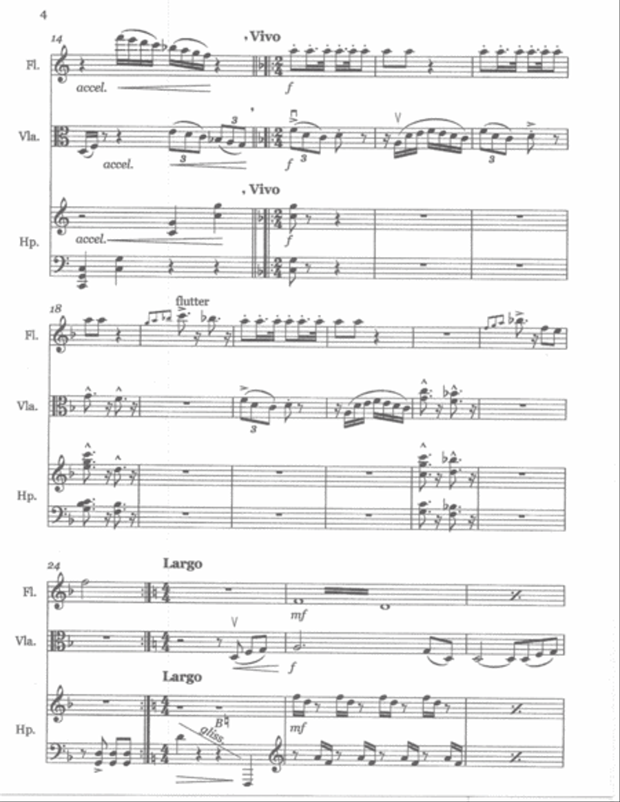 Rebirth of the Goddess Small Ensemble scores gallery preview page 4