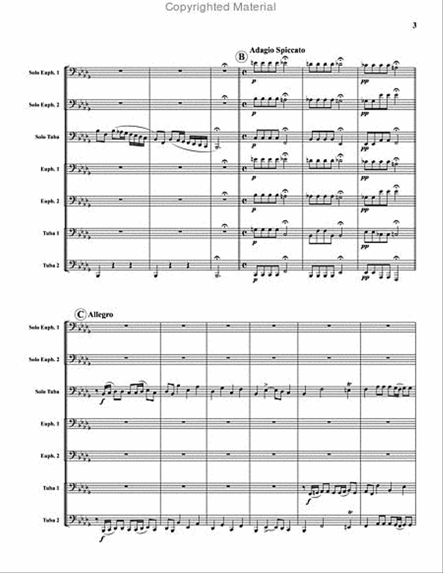 Concerto Grosso Concerto Grosso Euphonium scores gallery preview page 4