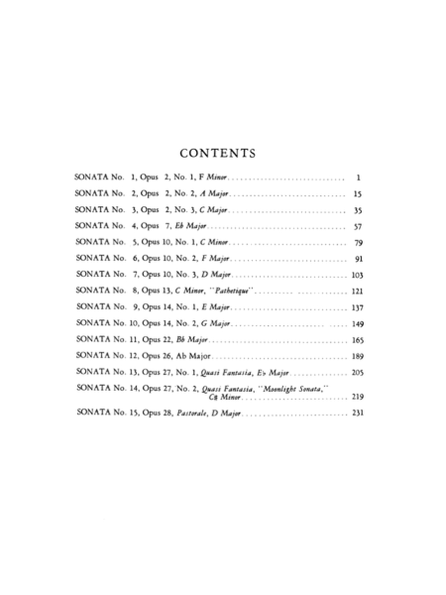 Sonatas (Urtext), Volume 1