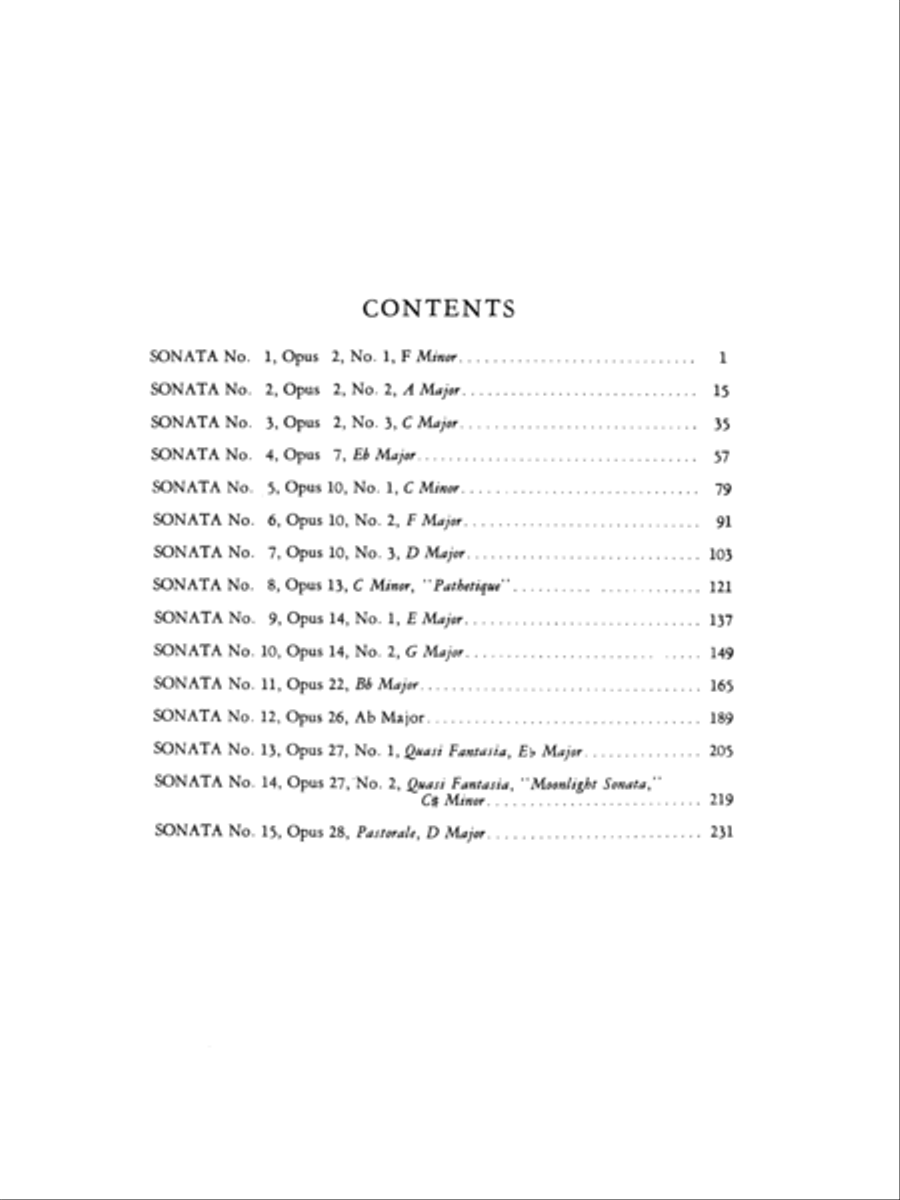 Sonatas (Urtext), Volume 1 Piano Solo scores gallery preview page 3