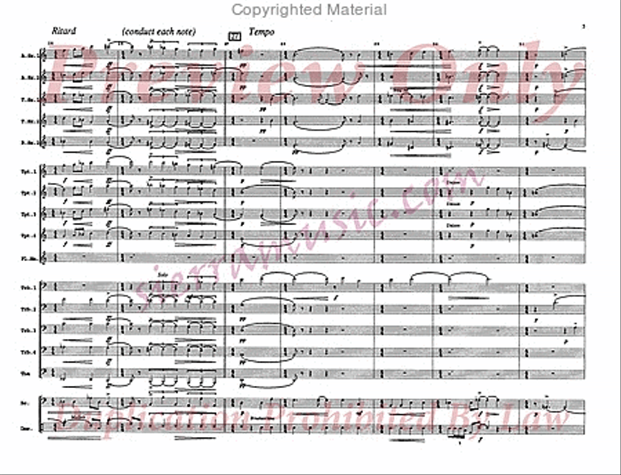 First Child Jazz Ensemble scores gallery preview page 6
