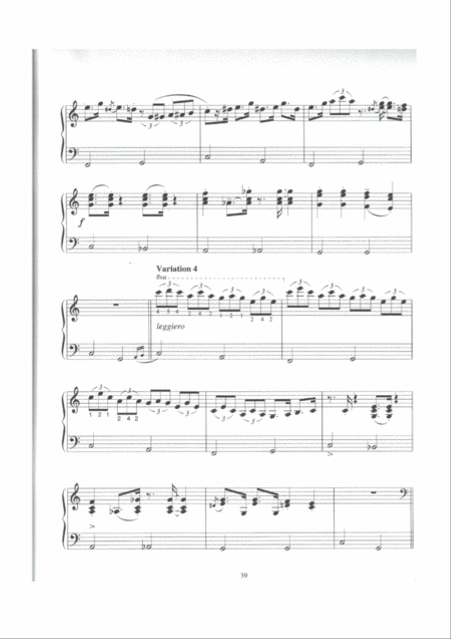 A Day in the Life of a Walking Bass Piano Solo scores gallery preview page 3