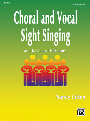 Book cover for Choral and Vocal Sight Singing (Pianist Edition)
