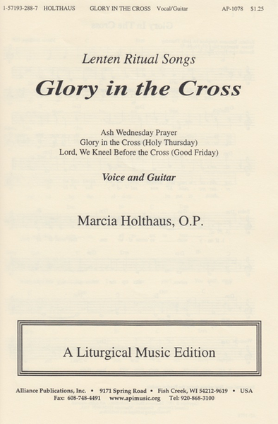 Glory in the Cross image number null