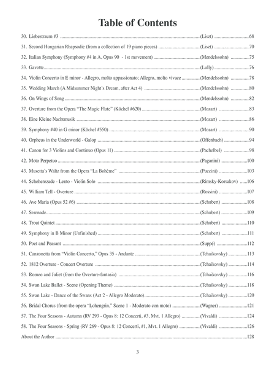 Violin Duet Classics Made Playable String Duet scores gallery preview page 5