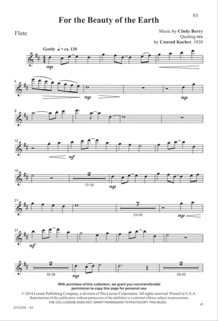 Hymns We Love to Sing, Vol. 2 3-Part scores gallery preview page 83