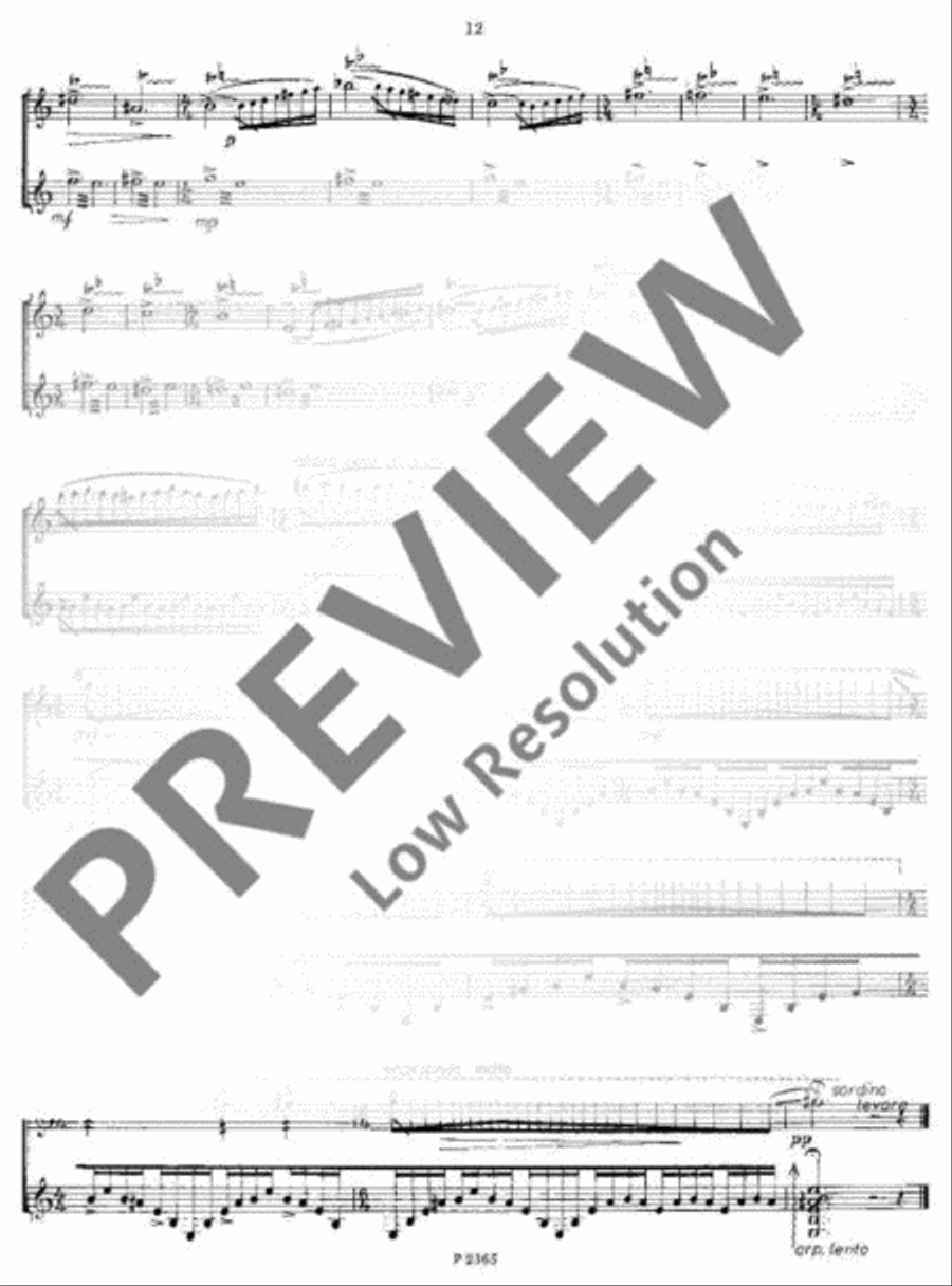 Capricci Violin scores gallery preview page 11