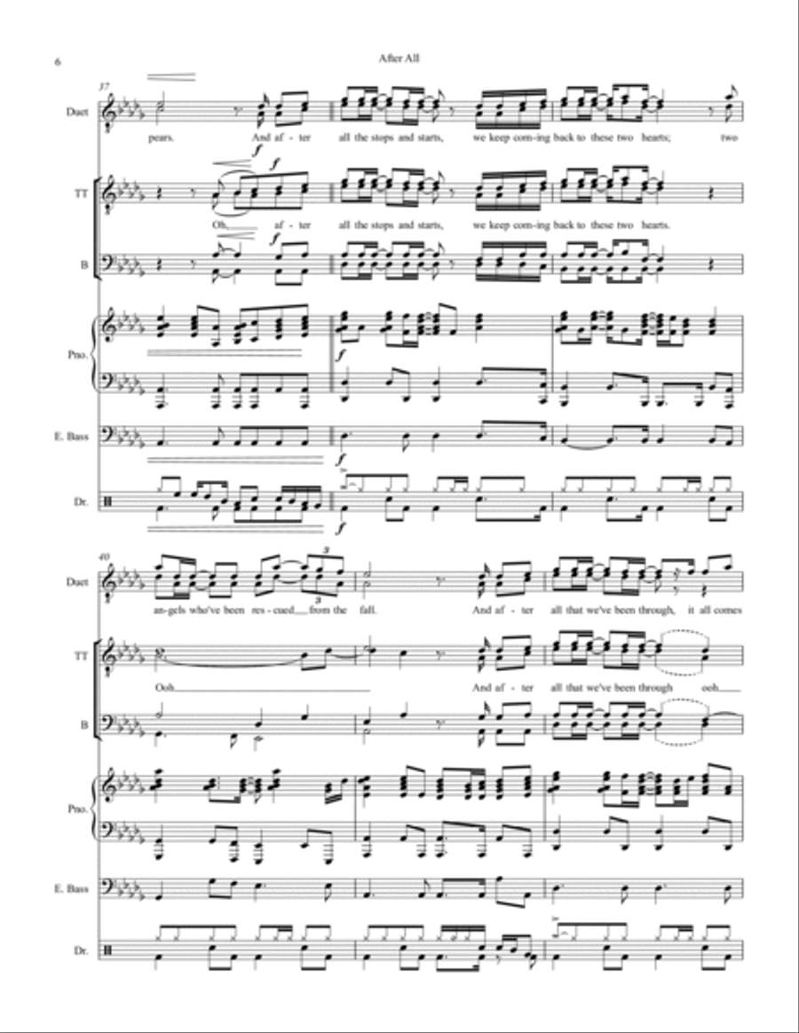 After All After All Small Ensemble scores gallery preview page 6