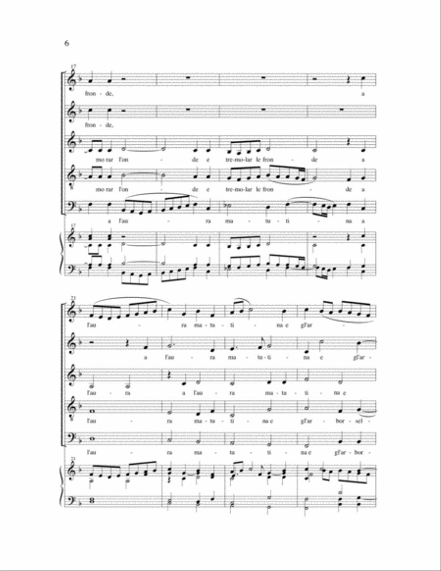 Ecco Mormorar L'onde SSATB scores gallery preview page 4