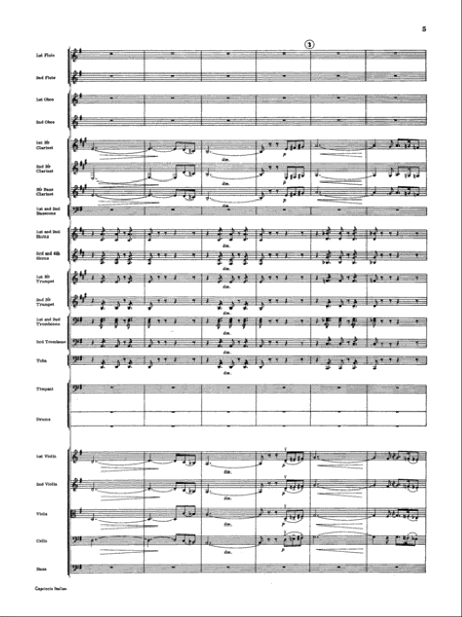 Capriccio Italienne: Score Full Orchestra scores gallery preview page 5