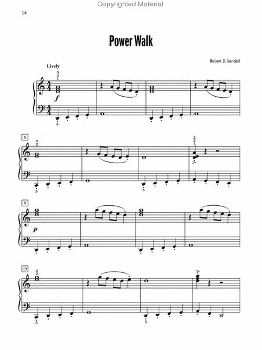 Celebrated Virtuosic Solos, Book 1 Easy Piano scores gallery preview page 4