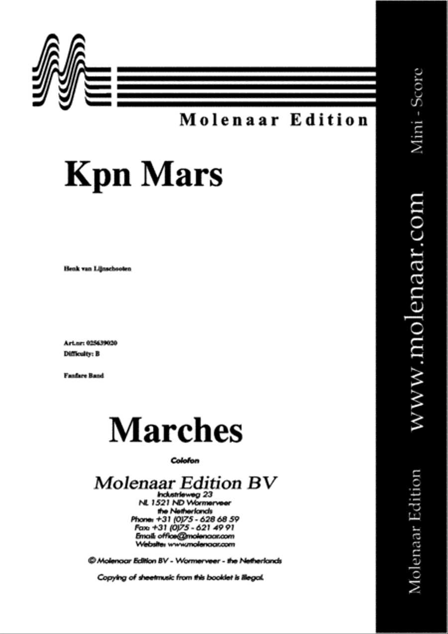 Kpn Mars Kpn Mars Fanfare Band scores gallery preview page 2