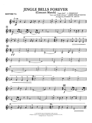 Jingle Bells Forever (Concert March): Baritone T.C.